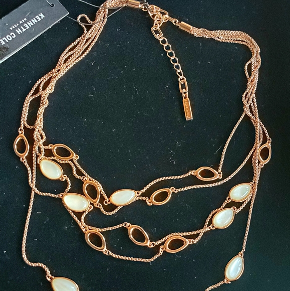 New Kenneth Cole New York Multi-strand Necklace. - Picture 3 of 14